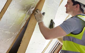 Upper Bracky loft insulation